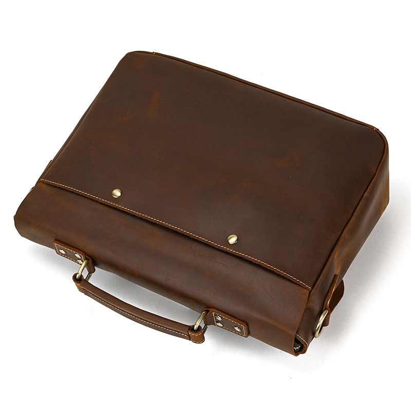 Premium Leather Messenger Bag