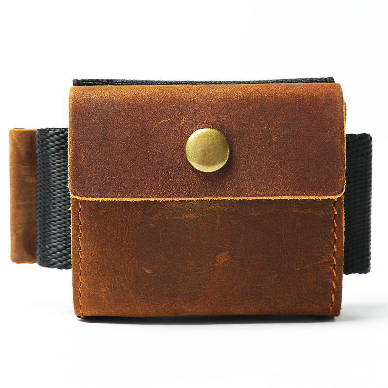Leather coin purse