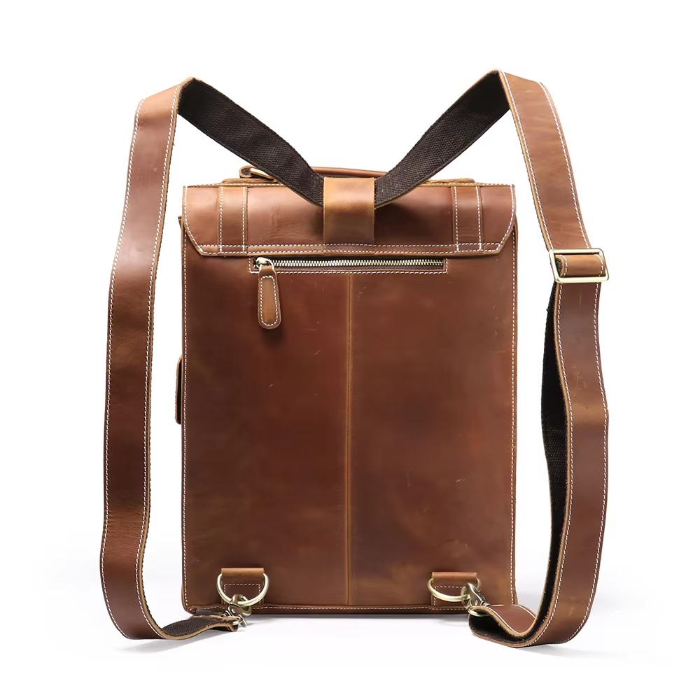 Vintage Leather Backpack