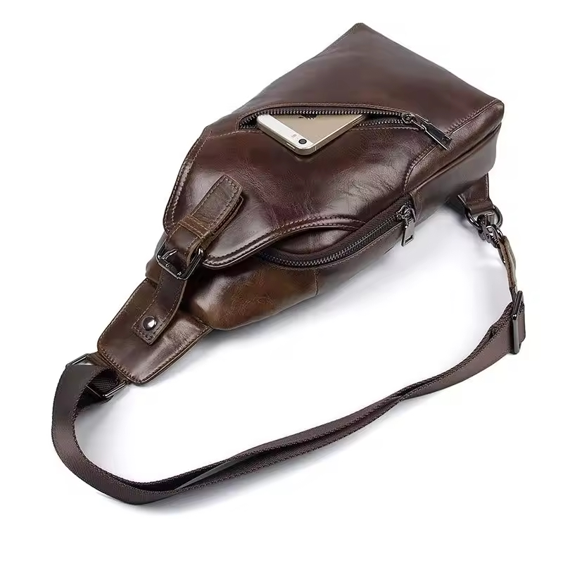 Genuine Leather Sling Bag