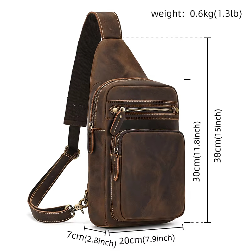 Leather Sling Bag