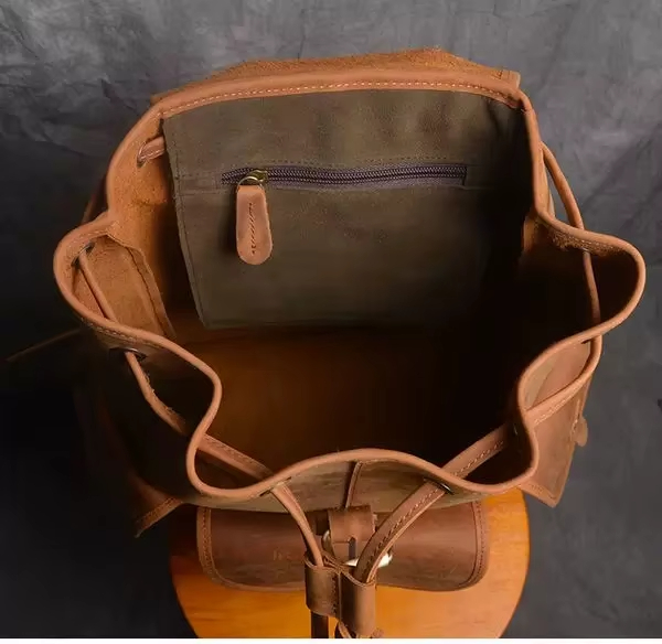 Vintage Leather Backpack