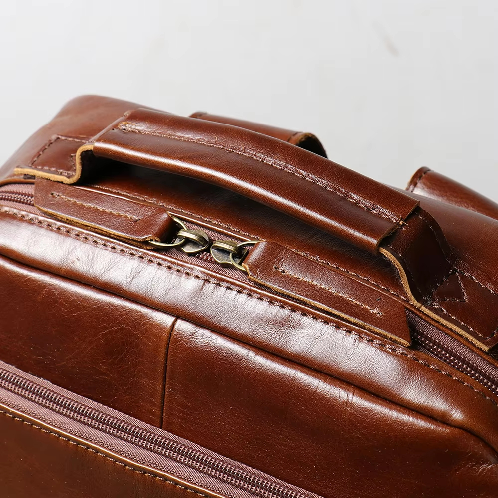 Classic Leather Backpack