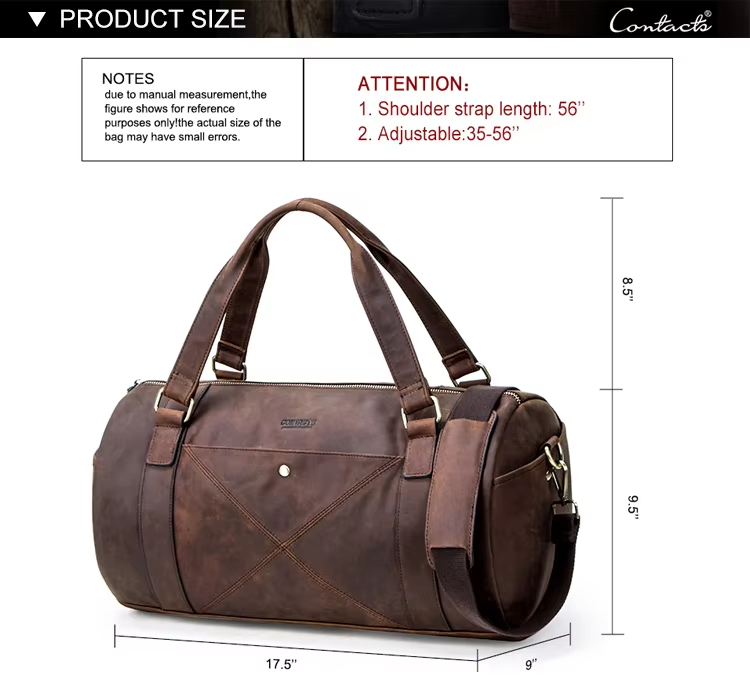 Leather Duffle Bag