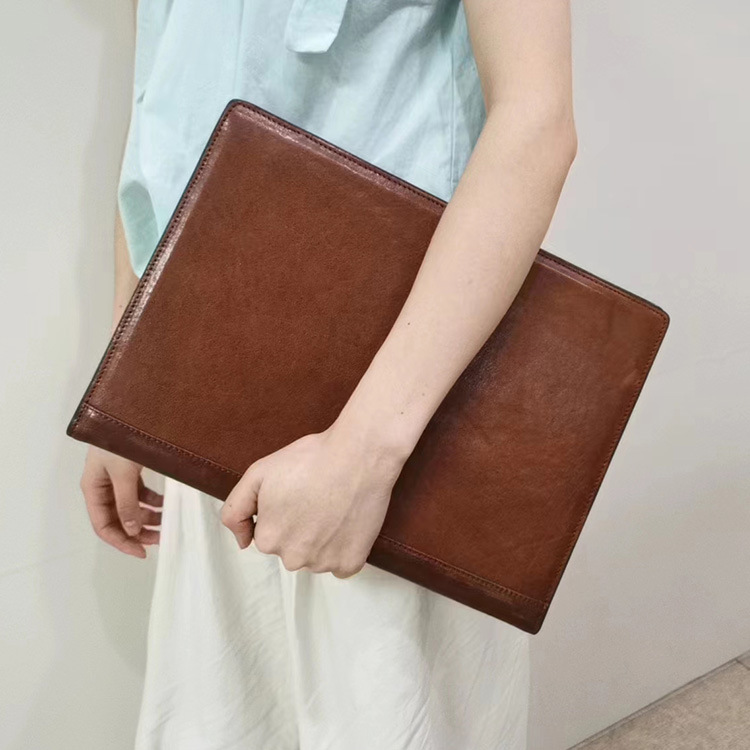 Brown Leather Document Folder