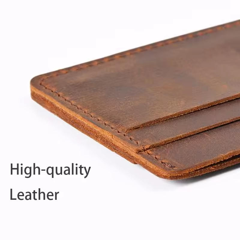 Minimalist Leather Card Holder