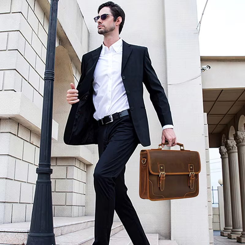 Classic Leather Briefcase