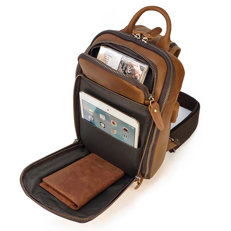 Stylish Brown Sling Bag