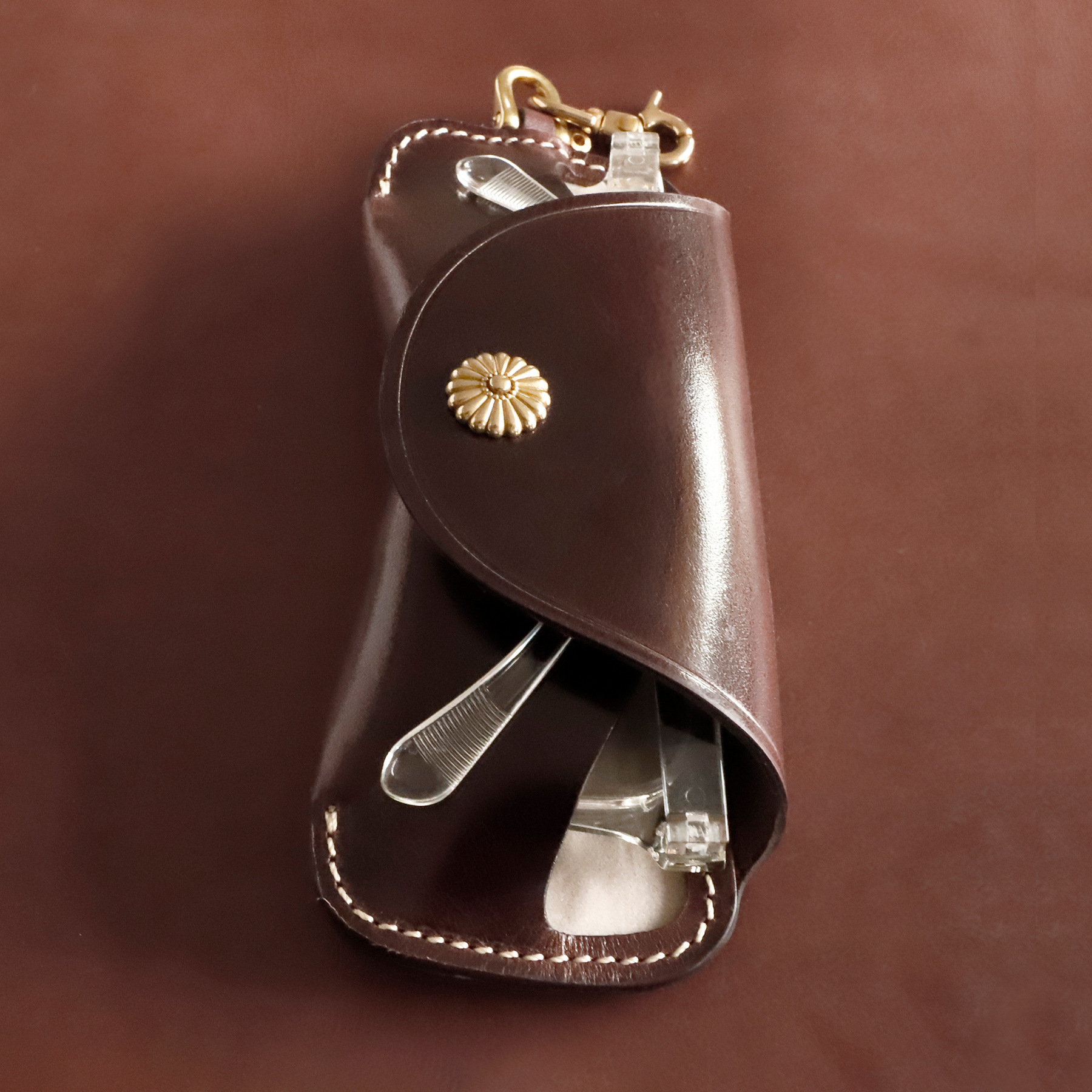 Luxury Leather Multi-Tool Case