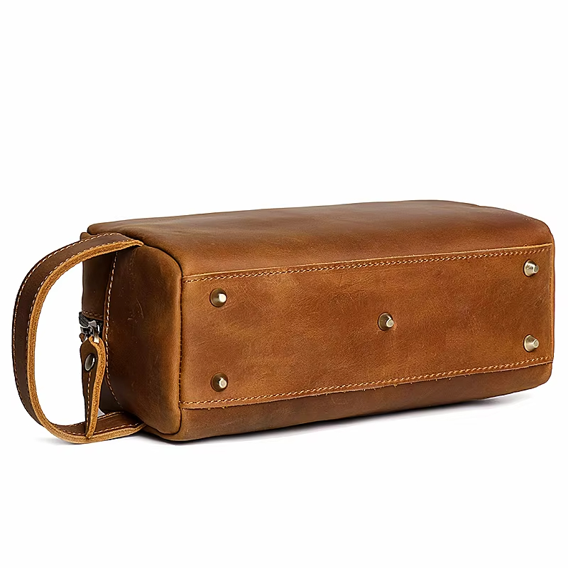Leather Toiletry Bag