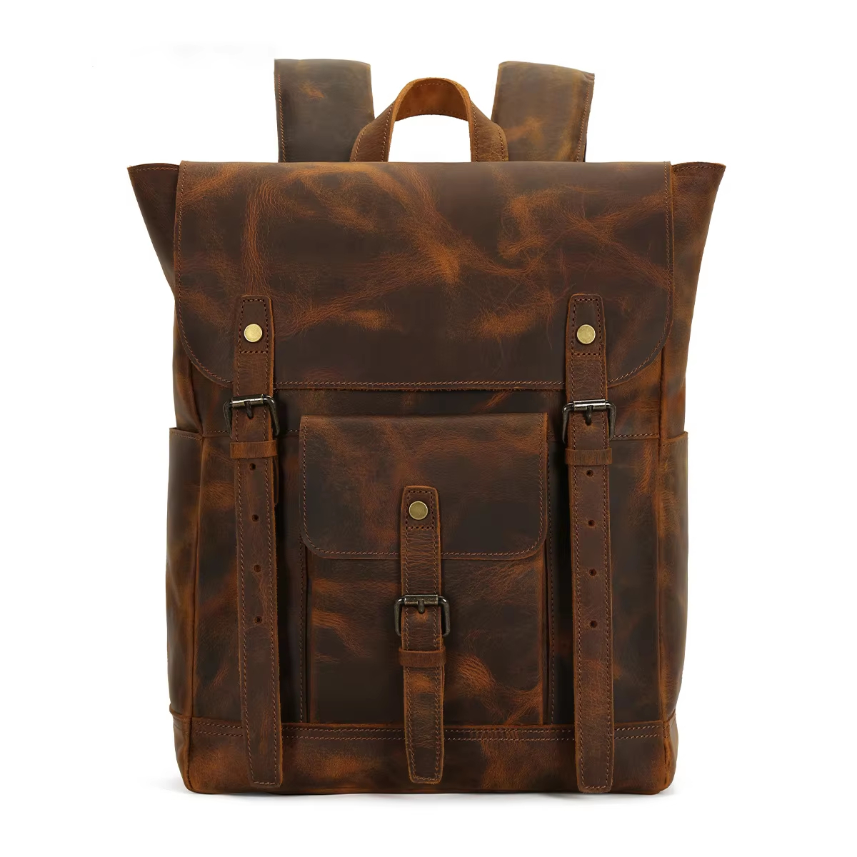 Vintage Leather Backpack