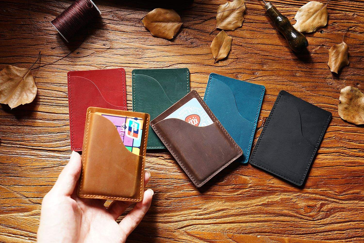 Handmade Leather Card Holder