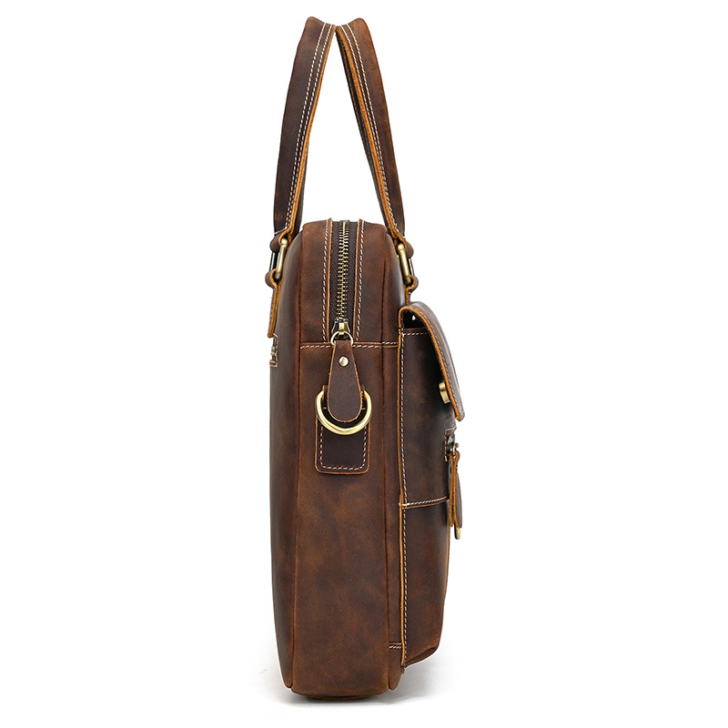 Leather Laptop Briefcase