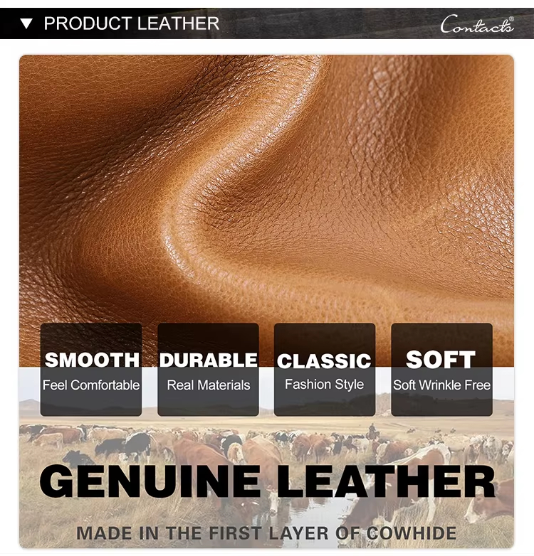 Multi-compartment Leather Wallet