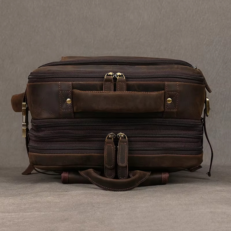 Vintage Leather Backpack