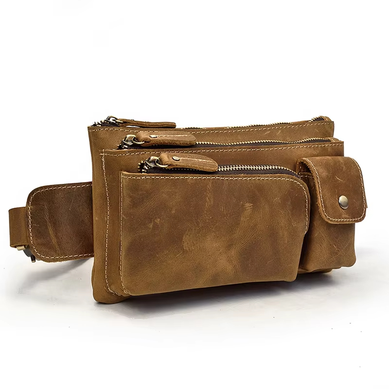 Vintage Leather Waist Bag