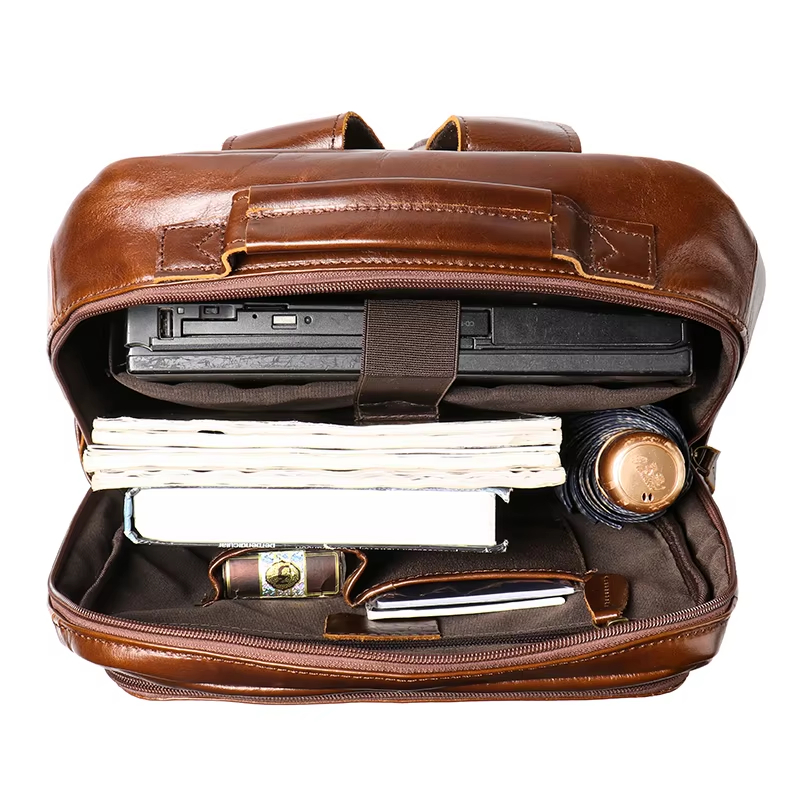 Classic Leather Backpack