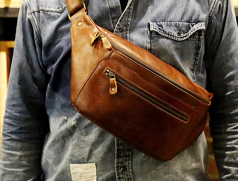 Leather Sling Bag