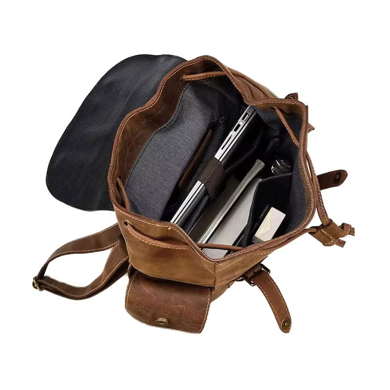 Vintage Leather Backpack