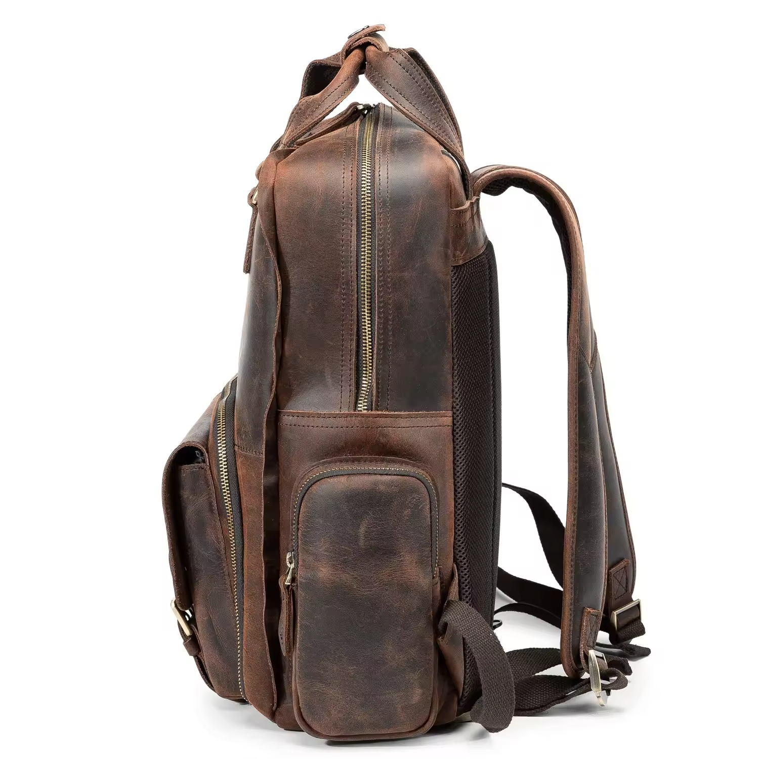 Vintage Leather Backpack