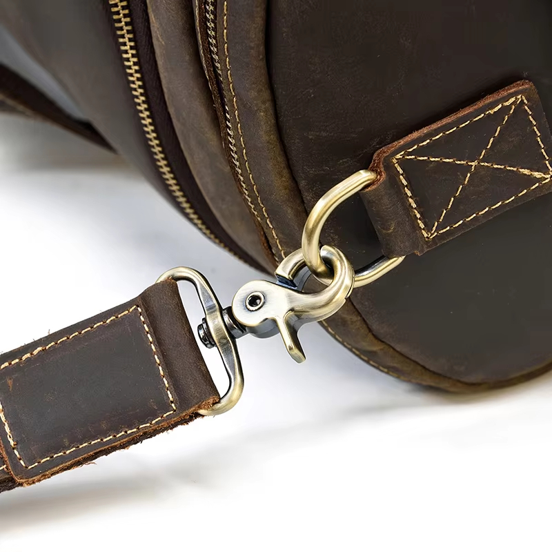 Vintage Leather Travel Bag