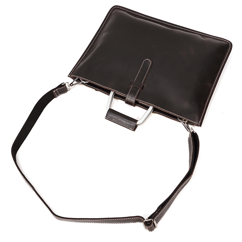 Leather Messenger Bag