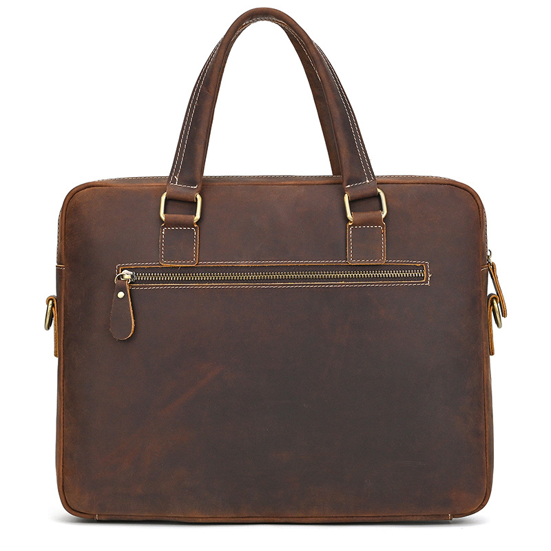 Leather Laptop Briefcase
