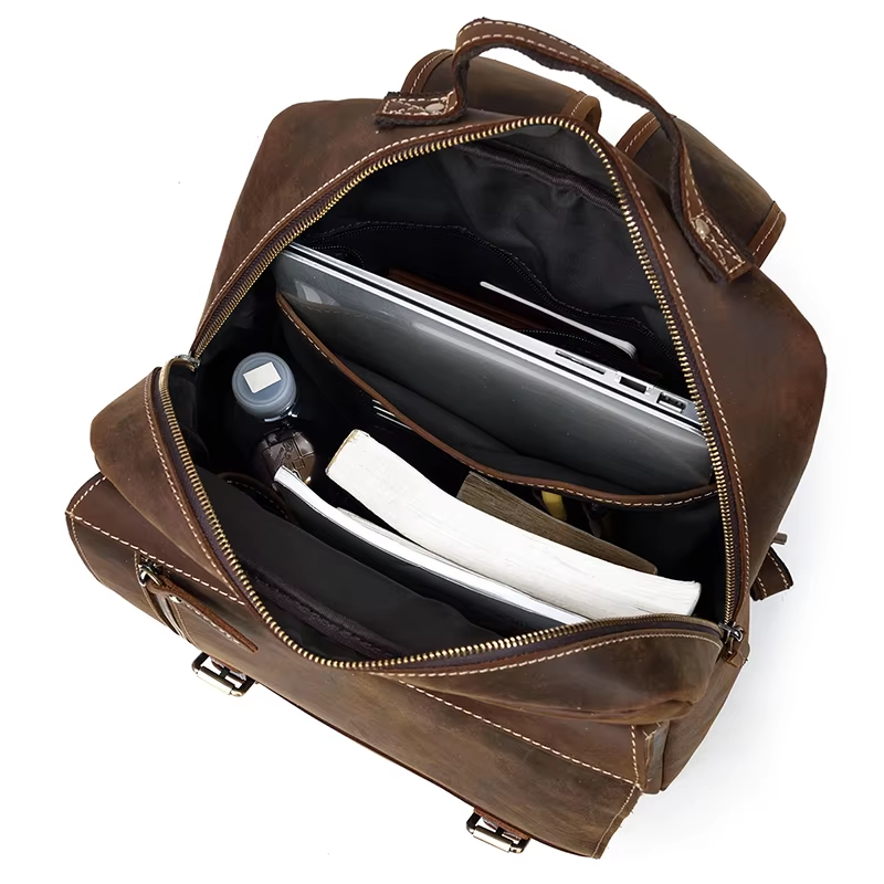 Vintage Leather Backpack