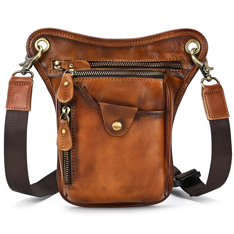 Vintage Leather Waist Bag