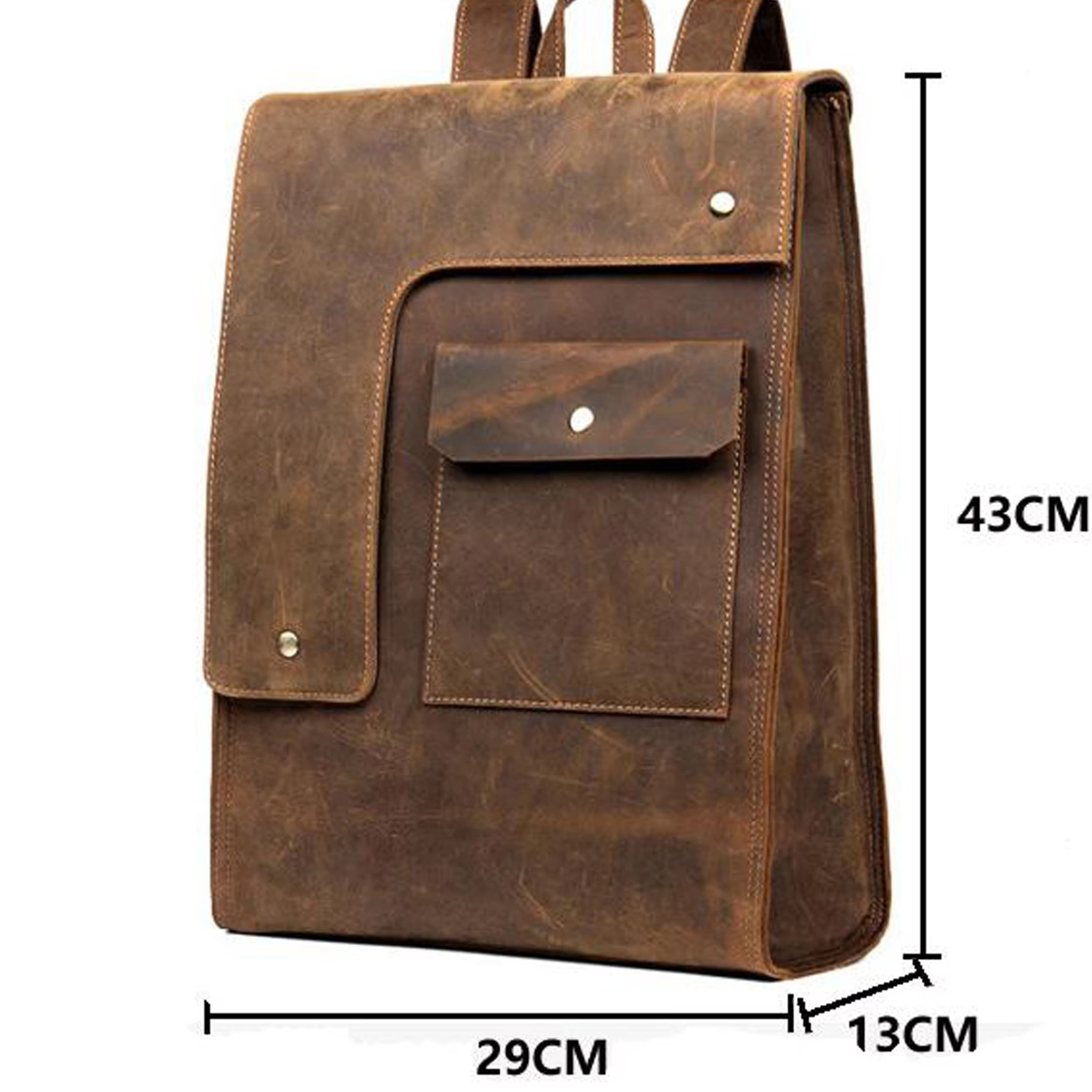 Vintage Leather Backpack