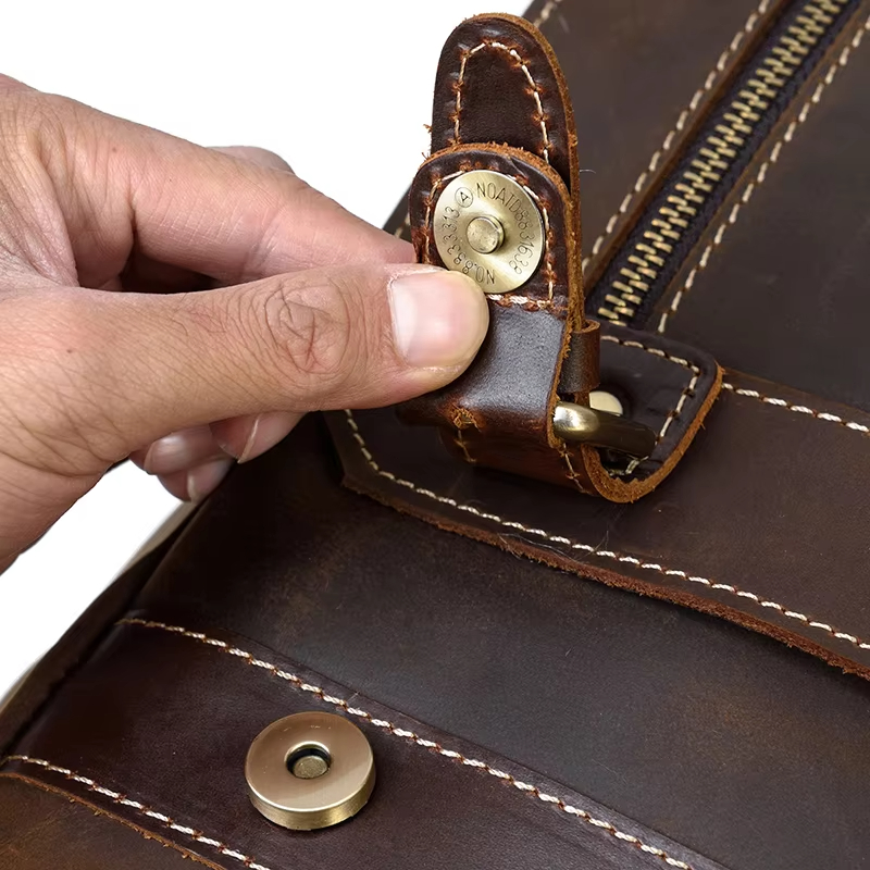 Vintage Leather Backpack