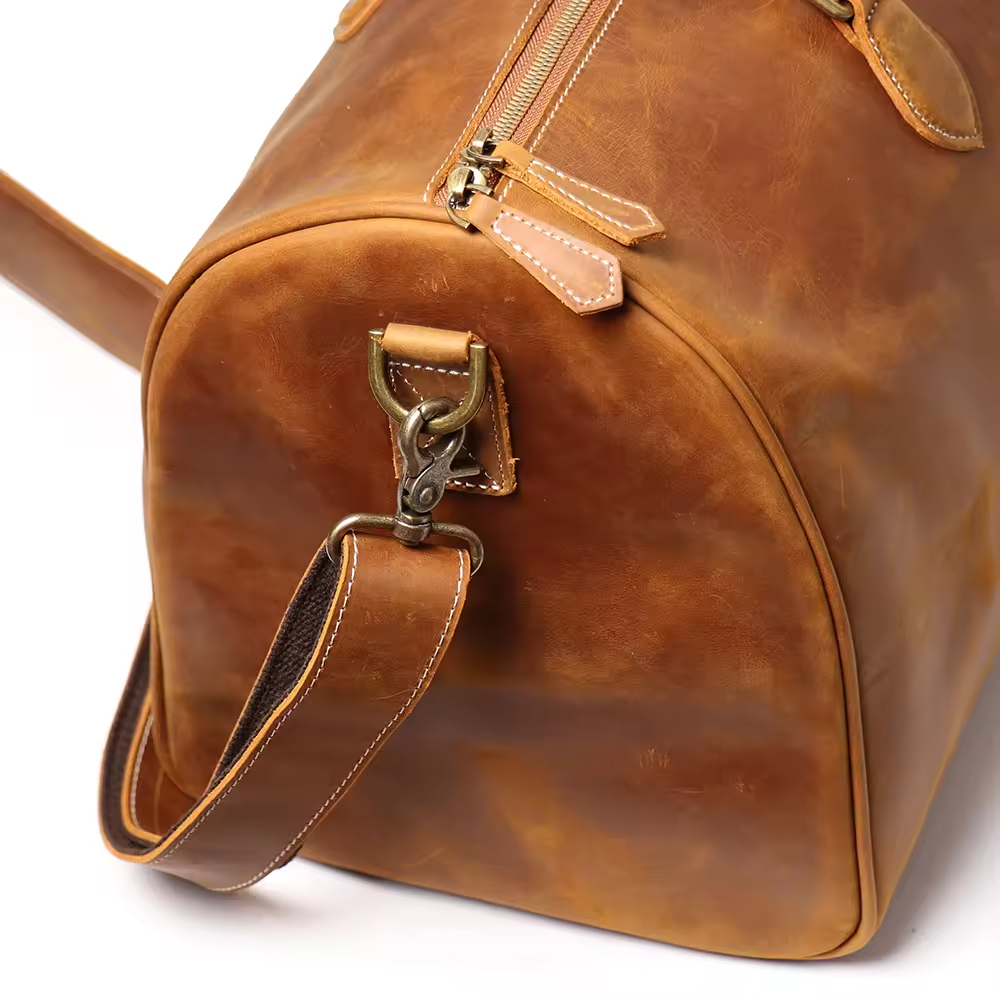 Leather Duffel Bag