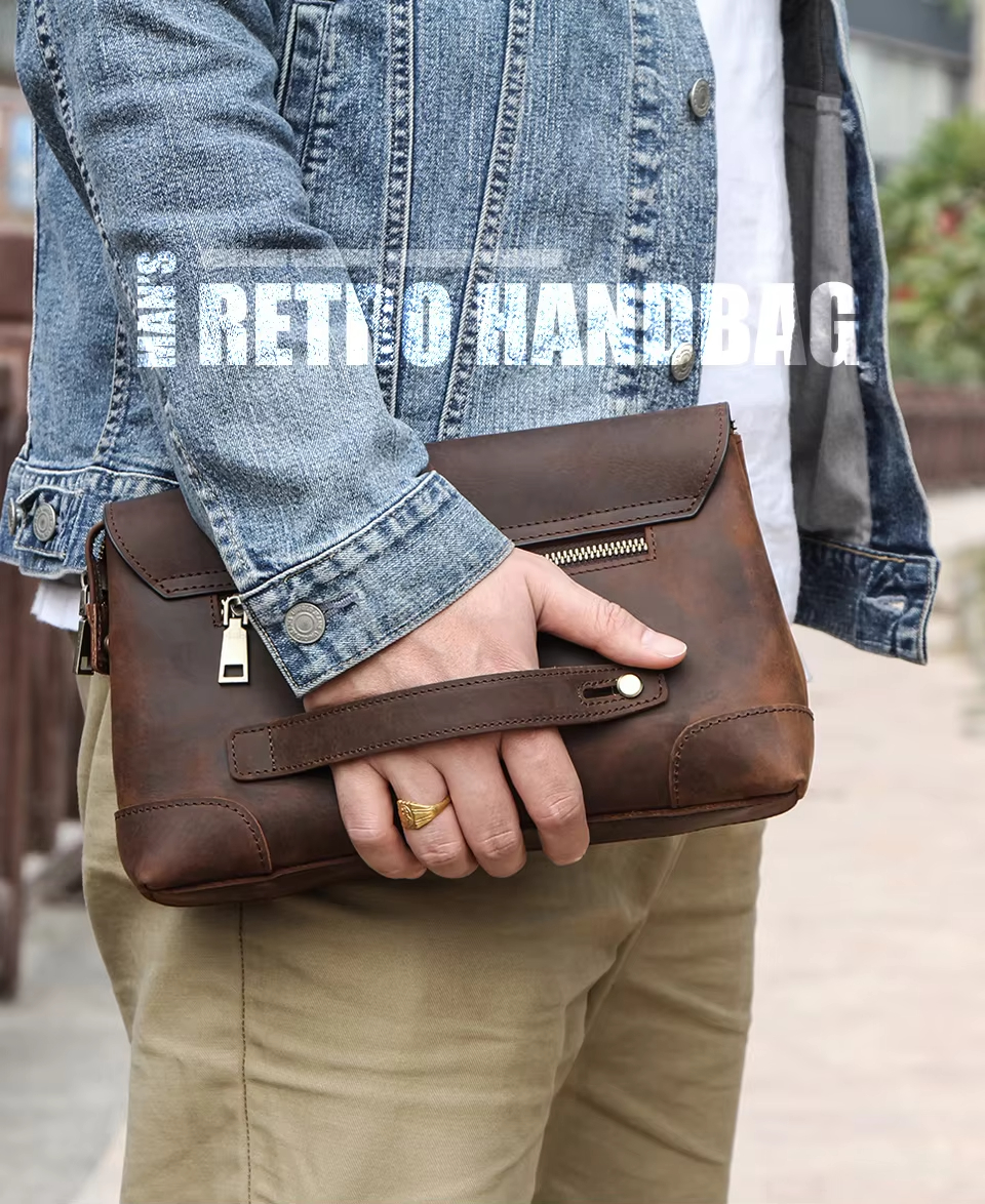 Men's Retro chuth bag