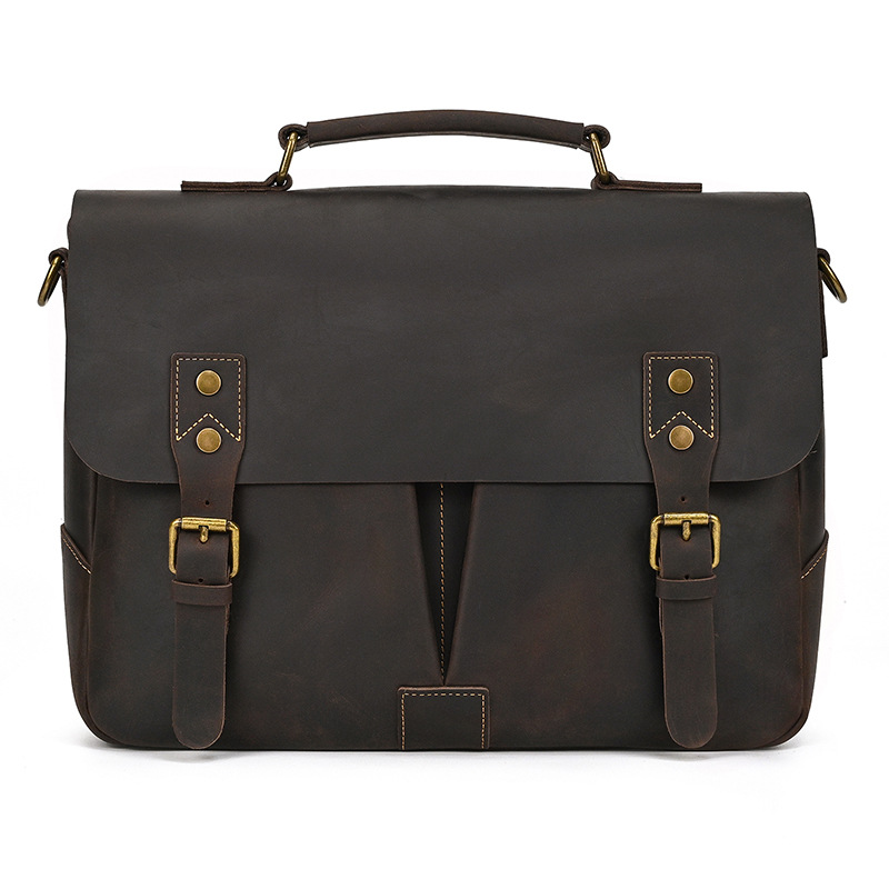 Premium Leather Messenger Bag