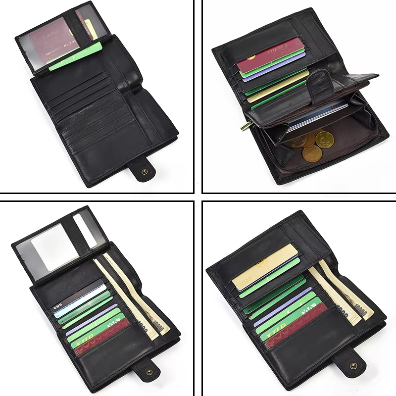 Black Leather Wallet