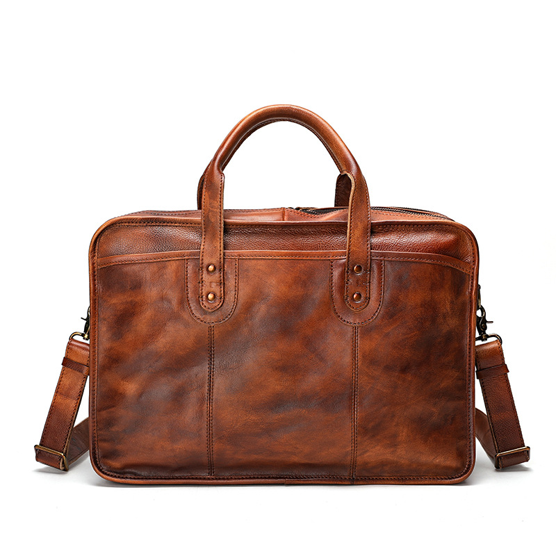 Vintage Leather Briefcase