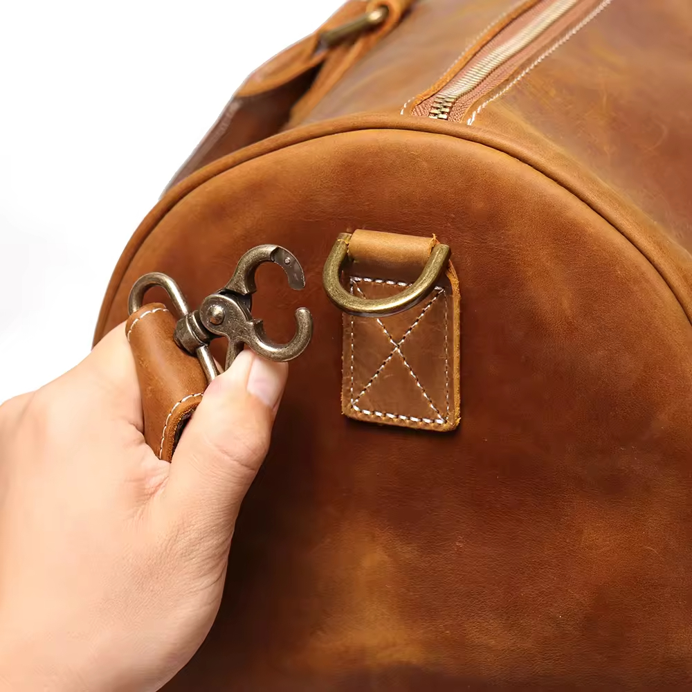 Leather Duffel Bag