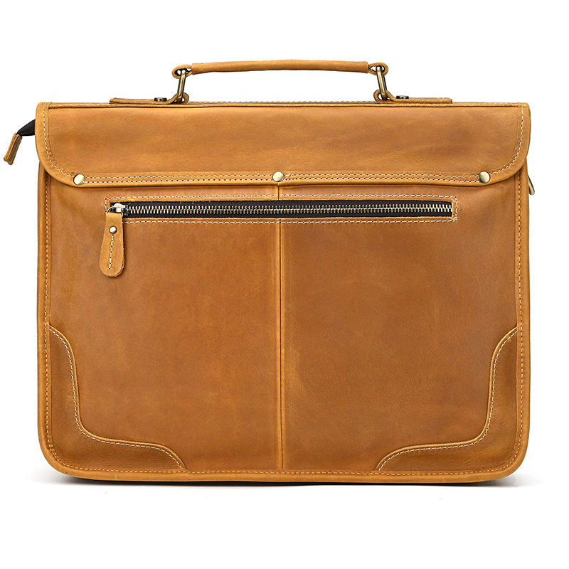 Leather Messenger Bag