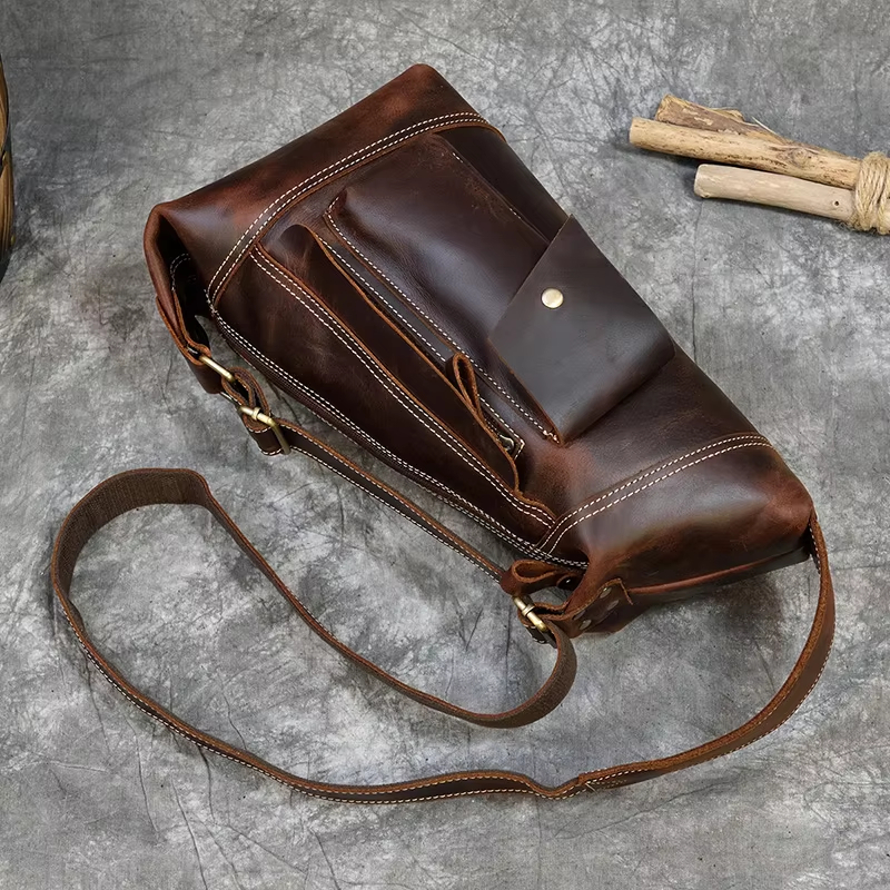 Handcrafted Leather Sling Bag