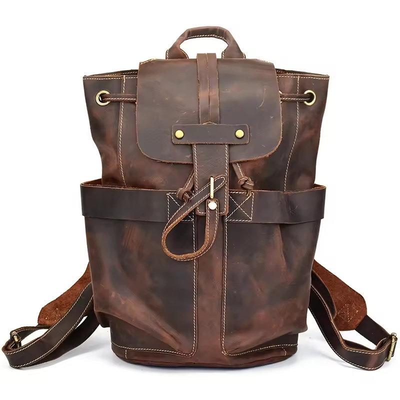 Vintage Leather Backpack