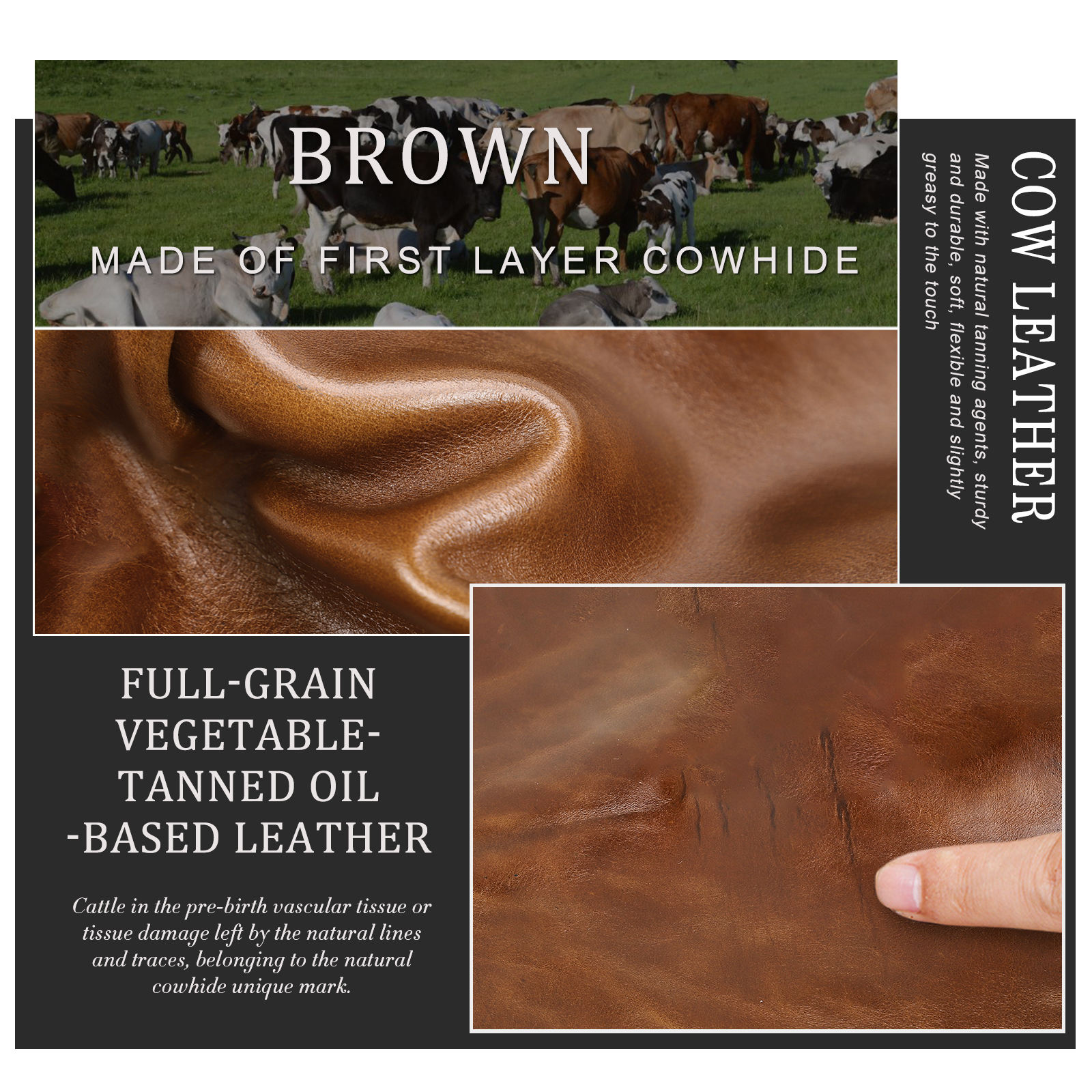 Handcrafted Leather Laptop Briefcase