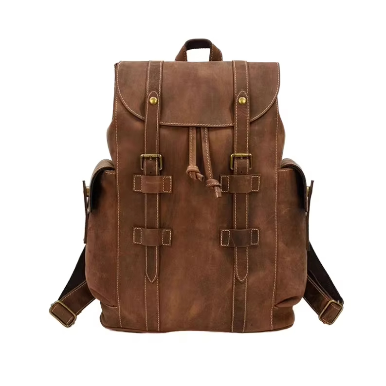 Vintage Leather Backpack