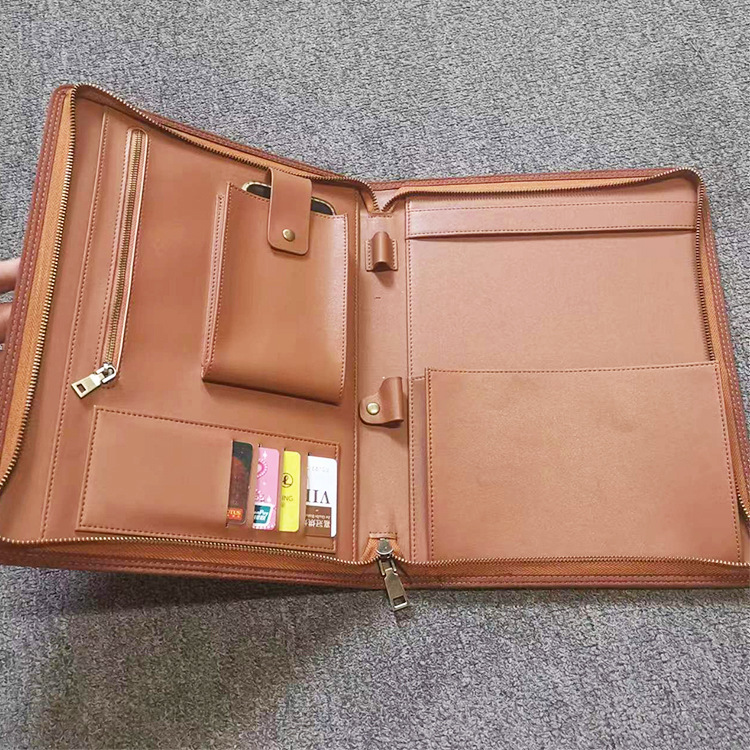 Leather Document Organizer