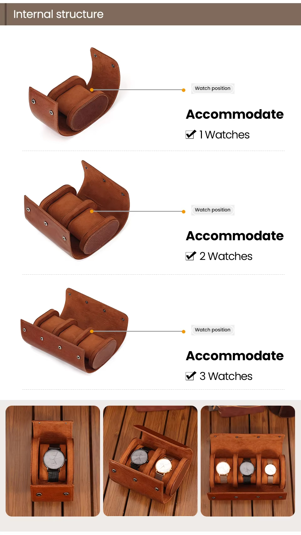 Light Luxury Watch Storage Box