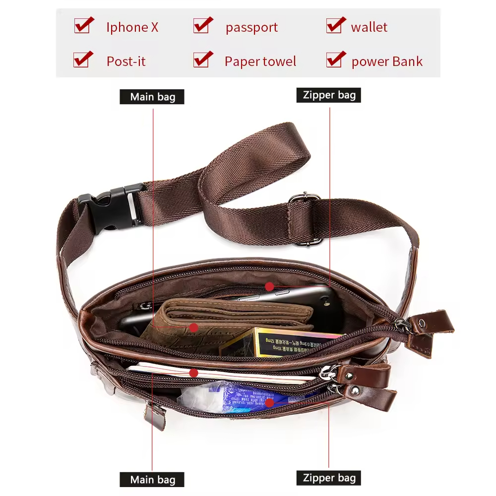 Leather Waist Bag