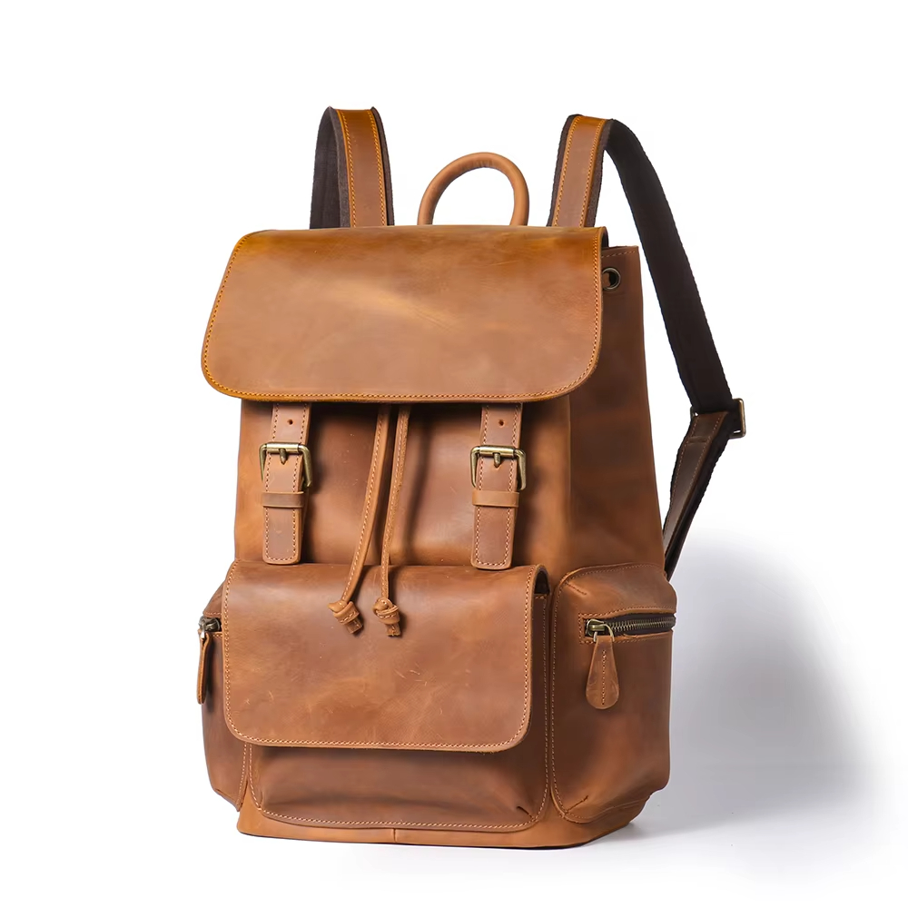 Vintage Leather Backpack