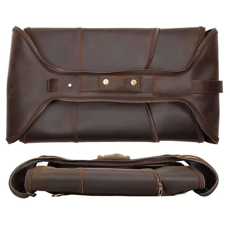 Leather Travel Backpack