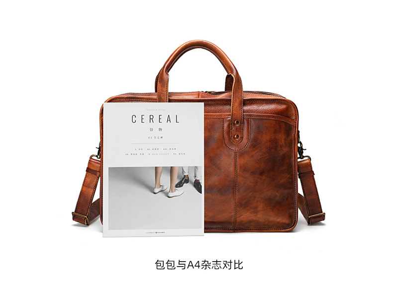 Premium Leather Briefcase