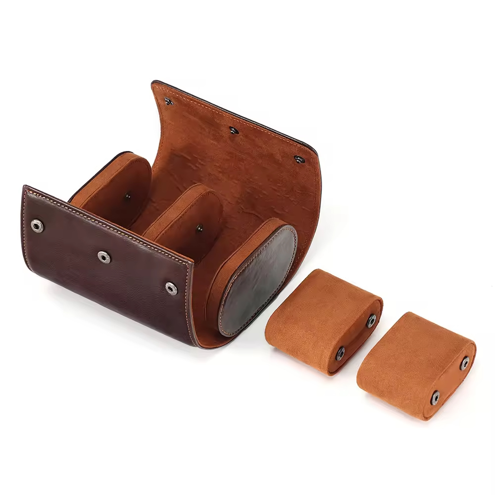 Luxury Leather Watch Storage Case