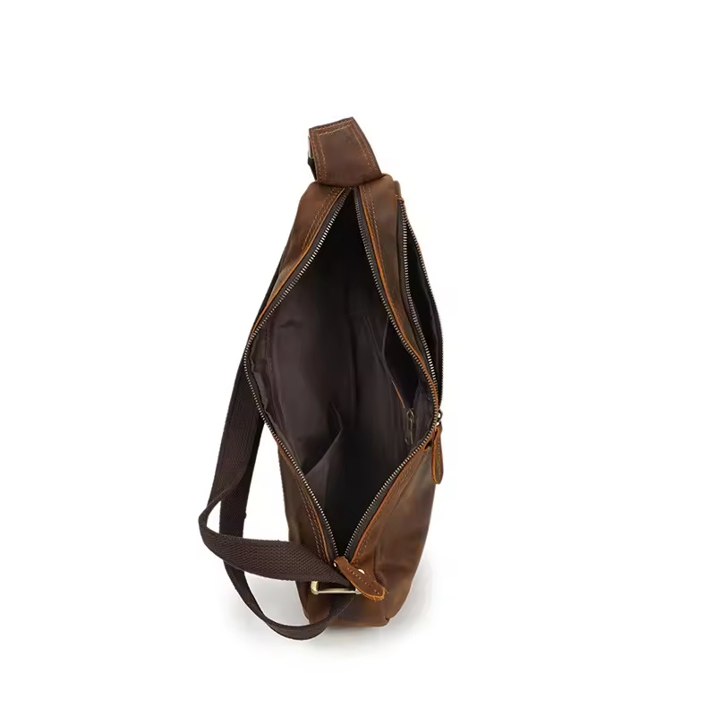Leather Sling Backpack